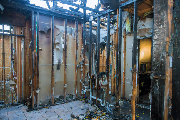 Professional Fire Damage Removal technician working in Lake Lure, NC